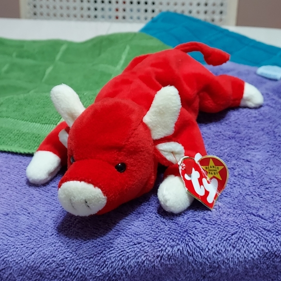 Ty Beanie Babies Snort The Red Bull - Picture 2 of 10